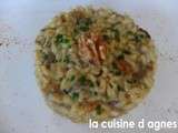 Risotto aux cèpes et aux noix