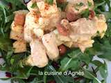 Salade de poulet au curry