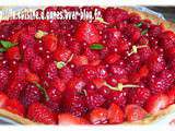 Tarte aux fruits rouges