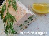 Terrine aux deux poissons au parfum anisé