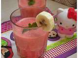 Smoothie fraises & bananes