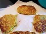 Galettes de courgette