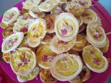 Tartelettes jambon moutarde