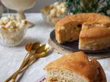 Base de gâteau vegan, ingrédients simples (version aux pommes)