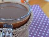 Chocolat chaud végétalien à l'orange (sans lactose-Vegan)