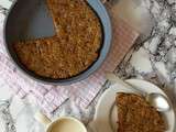 Cookie complet et géant : noix de coco/pépites de chocolat, cuit à la poêle ! (vegan)