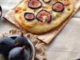 Focaccia au gorgonzola et aux figues { flatbread }