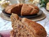 Gâteau à la banane, au café et pépites de chocolat (vegan, ingrédients simples !)