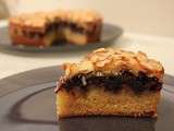 Gâteau aux fruits rouges et amandes effilées