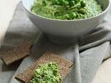 Guacamole de pois garden peas {tartinade}