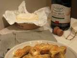 Mini cakes au camembert et au cidre