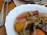 Pot au feu aux légumes anciens