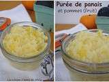 Purée de panais et pommes (fruit)