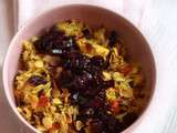 Riz pilaf aux fruits séchés et betterave confite + concours Taureau Ailé