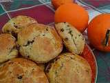 Scones chocolat orange