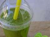 Smoothie green monster { smoothie tout vert }