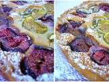 Tarte aux figues et à la crème d'amande