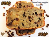 Banana Bread aux pépites de chocolat