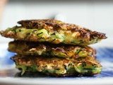 Galette de courgettes au Panch Phoran