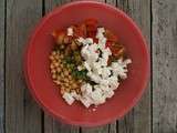 Salade d'orzo et menthe et feta