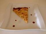 Tarte fine aux pommes, rapide et simple