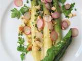 Asperges tièdes à la vinaigrette