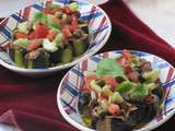 Aubergines & courgettes à la vinaigrette