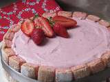 Charlotte mousse aux fruits rouges