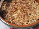 Croque-miettes abricot-noix (crumble)