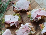 Crostinis aux poireaux & rostello