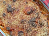 Gratin de blettes aux œufs, sauce Aurore