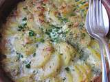 Gratin de pommes de terre au fromage et aux fines herbes