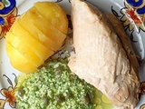 Jarret de porc frais sauce gribiche