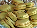 Macarons à la pistache