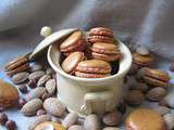 Macarons au praliné