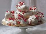 Meringues aux pralines roses