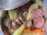 Morteau et Montbéliard à la choucroute