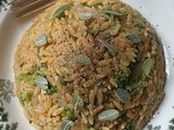 Orzotto au beurre de sauge & au brocoli