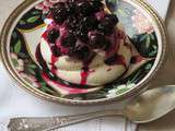 Pavlova aux blueberries