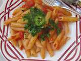 Penne all'arrabbiata à Rome