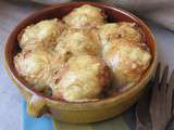 Pommes de terre farcies au thon et aux champignons