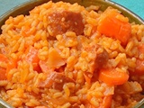 Risotto au chorizo et aux carottes