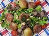 Salade d'andouillette & de gésiers