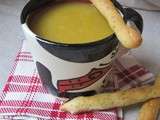 Soupe carotte-poireau-pomme de terre