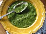 Soupe de cosses de petits pois