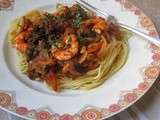 Sphagetti aux crevettes