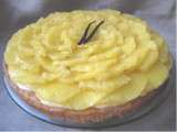 Tarte ananas noix de coco