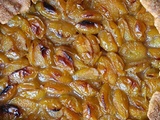 Tarte rustique aux prunes & poussière de lune