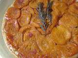 Tatin d'abricot au romarin