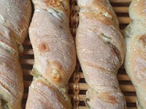 Torsades aux olives & aux lardons